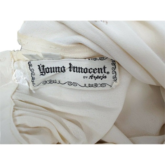 YOUNG INNOCENT BY ARPEJA WOMENS SIZE 7 HALTER PRINT MAXI DRESS - Picture 6 of 7